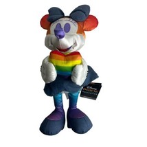 disney pride LbgtQ collection minnie mouse Rainbow heart plush Doll - $14.84