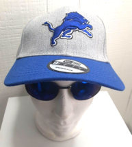 Detroit Lions Grey/Blue Embroidered Nfl Ball Cap - $12.86