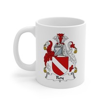Roy Family Coat of Arms Coffee Mug (11oz, White) - $15.19