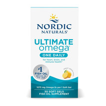 Nordic Naturals Ultimate Omega one daily 30 soft gels exp 10/26+ - $14.84