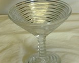 Manhattan Clear Martini Depression Glass Anchor Hocking - $98.99