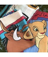 VTG Disney The Lion King Twin Size Complete Bed Sheet Set Flat Fitted Pi... - $75.22 CAD