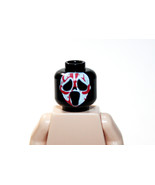 HGT Halloween Mask Scream Bloody Horror Head Diy Rare Minifigures - $3.20