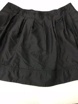 Express Design Women&#39;s Skirt Studio Black Shimmer Full Mini Skirt Size 6 - £5.17 GBP