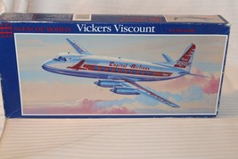 1/96 Scale, Glencoe Models, Vickers Viscount Jet Model Kit #05501 BN Open Box - £55.47 GBP