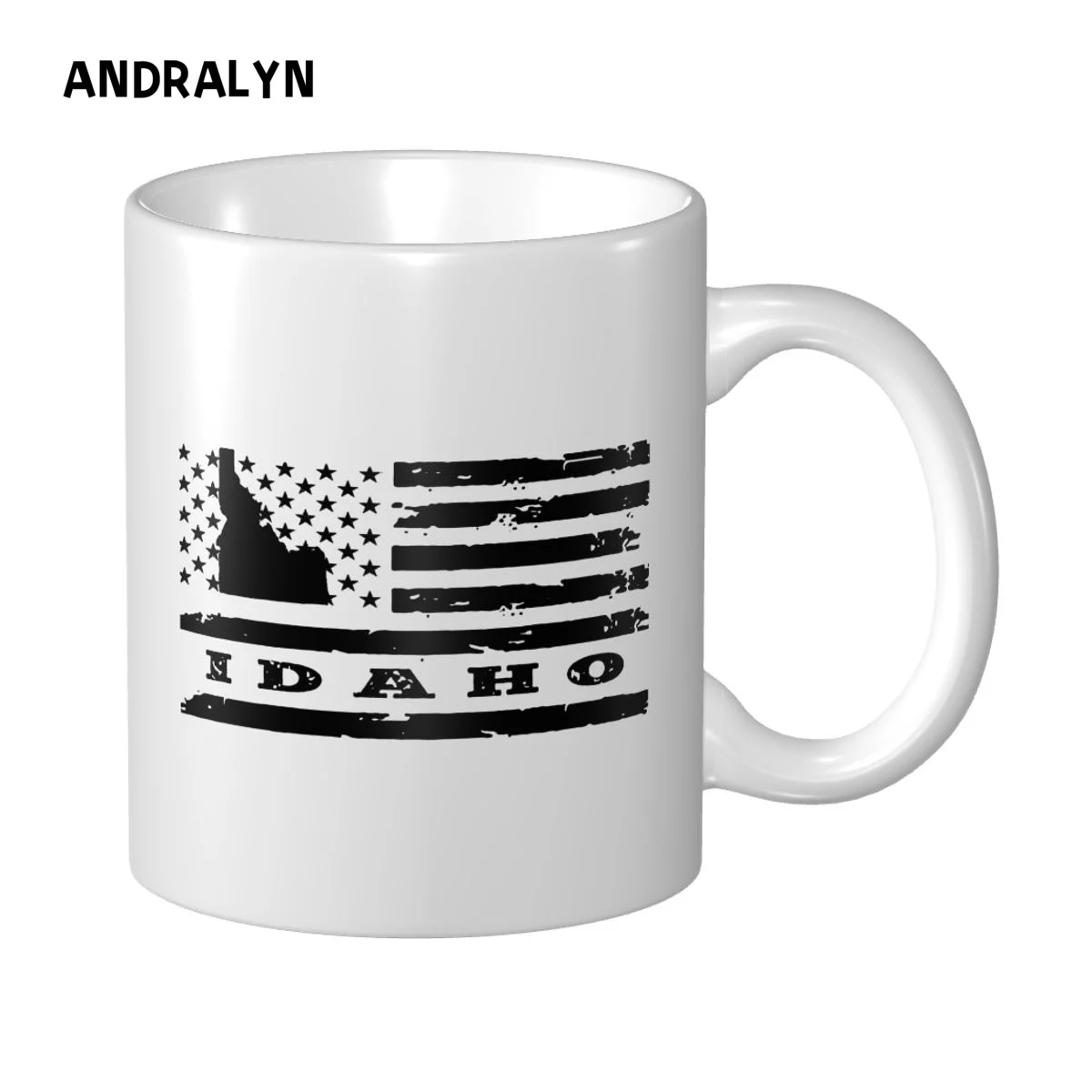 Idaho State USA Flag Mug Mug Coffee Mugs Milk Cup Gift Print Picture - £16.39 GBP