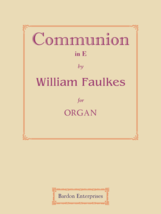 Communion in E (Op. 101/3) by William Faulkes - £11.16 GBP