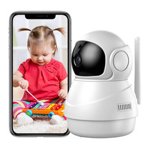 Baby Monitor, Pan/Tilt Indoor Camera with Motion Tracking, 2-Way Audio, 1080P - £26.37 GBP