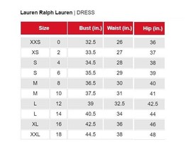 Ralph Lauren Women 0 Black Red Floral V Neck Midi Dress NWT G10 - $81.33