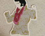 Elvis Presley Sticker Elvis In White Jumpsuit - £1.57 GBP