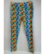 LuLaRoe Tall &amp; Curvy Leggings With Multi-Color Geometric Designs - $14.91 CAD