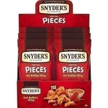 Snyder&#39;s of Hanover Pretzel Pieces, Hot Buffalo Wing, 3.25 Oz, 6 Ct - $29.69
