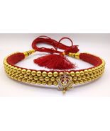 &quot;BAJANT&quot; VINTAGE ANTIQUE TRIBAL OLD 22K GOLD BEADS NECKLACE CHOKER INDIA - $115,843.07 MXN