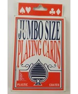 Jumbo Size Playing Cards Large Sized Playing Cards 4.75 x 6.5 Inches - £4.71 GBP