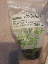 RARE NEW LOT of 2  Double Lip Seal Suphina CC 1-5/8&quot; OD x 1/4&quot; 30.42.7 / 30.42-7 - £18.21 GBP