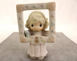 Precious Moments Porcelain Figurine, "You're As Pretty As A Picture" ~ PMJ-68 - £15.28 GBP