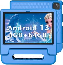 Android 13 Kids Tablet 10-Inch Octa-Core 4GB + 64GB with Parental Control Mode - £78.93 GBP