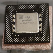 Intel Pentium P166 A80503166 166MHz CPU Processor with MMX - Tested &amp; Wo... - £18.35 GBP