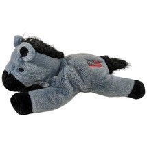 TY 2000 LEFTY the DEMOCRAT DONKEY BEANIE Baby American Flag Patch - £12.25 GBP