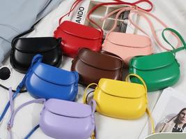 2024 Trendy Candy Color Women&#39;s  Small Square Bag Single Shoulder Crossbody Bag - £15.69 GBP+