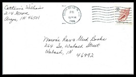 US Cover - South Bend, Indiana to Wabash, IN R11 - £2.36 GBP