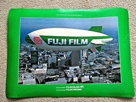 FUJI FILM 20&quot; x 15&quot; Counter Mat with Fuji Blimp Flying over City No. AF2... - $12.86