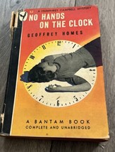 No Hands on the Clock Mystery Paperback Book by Geoffrey Homes Bantam Books 1946 - £7.23 GBP