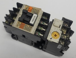 Fuji Electric SC-0 Contactor 20A , 100-110V Coil, w/ TR-0N/3 Relay 1.7-2... - $9.77