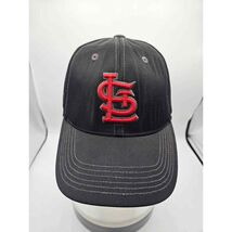 Fan Favorite Men's St Louis Cardinals Baseball Cap Black Red Adustable - $214.28 MXN