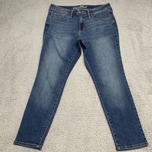 Universal Thread Jeans Women Blue Denim Pants Mid Rise Skinny 12/31S Whisper - £8.98 GBP