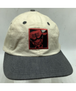 vintage 90s chicago bulls snapback hat Square Bull excellent - €25,56 EUR