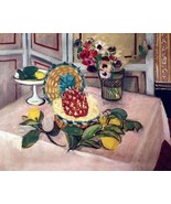 Giclee Pineapple and Lemon Still Life by Matisse painting Printed on canvas - £6.88 GBP+