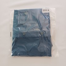 Apparenza Pockets Men's Blue Button Up Shirt Long Sleeve Size Large image 14