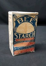 Early 1900s Bee Starch Co. Cardboard Clothing Starch Box Montreal Quebec... - £14.30 GBP