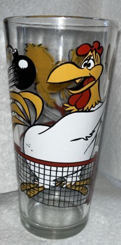 Primary image for Vintage 1976 Looney Tunes Pepsi Collector Glass Foghorn Leghorn Henery Hawk