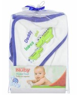 Nuby &quot;Gator Family&quot; Daddy Loves Me&#39; Baby Hooded Towel - $136.64 MXN