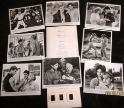 Ralph Macchio,Pat Morita (The Karate Kid) Rare 1984 Movie Photo Set &amp; Slides - £213.63 GBP