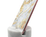 Luxurious Marble Cell Phone Stand Holder For Cellphone Tablet On Desk, C... - $22.99