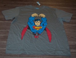 VINTAGE STYLE SUPERMAN Dc Comics T-Shirt YOUTH MEDIUM NEW w/ TAG - $18.32