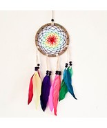 Handmade Bohemian Macramé Beads Dream Catcher Car Wall Hanging Decoratio... - $14.90