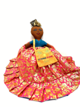 Caribbean Topsy Turvy Rag Doll 2 in 1 Island Tourist Souvenir Ethnic Folk Art - £15.46 GBP