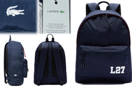 LACOSTE Men&#39;s Backpack €110 Here For Less LC07 T2G - £66.05 GBP