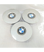 3x BMW 1178728 Fits 1989-1995 BMW 525i 530i 540i Center Caps w Emblem OE... - $35.97