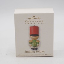 Smiling Soldier 2010 Miniature Counting Down Hallmark Christmas Ornament - £19.81 GBP