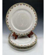 T&amp;V Limoges France Floral Dinner Plates 9.75&quot; Plate - $96.95 CAD