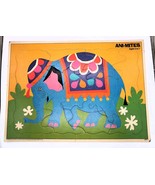 VTG Milton Bradley 10x14 Cardboard 1978 Frame Tray Puzzle ANI-MITES Elep... - $275.62 MXN