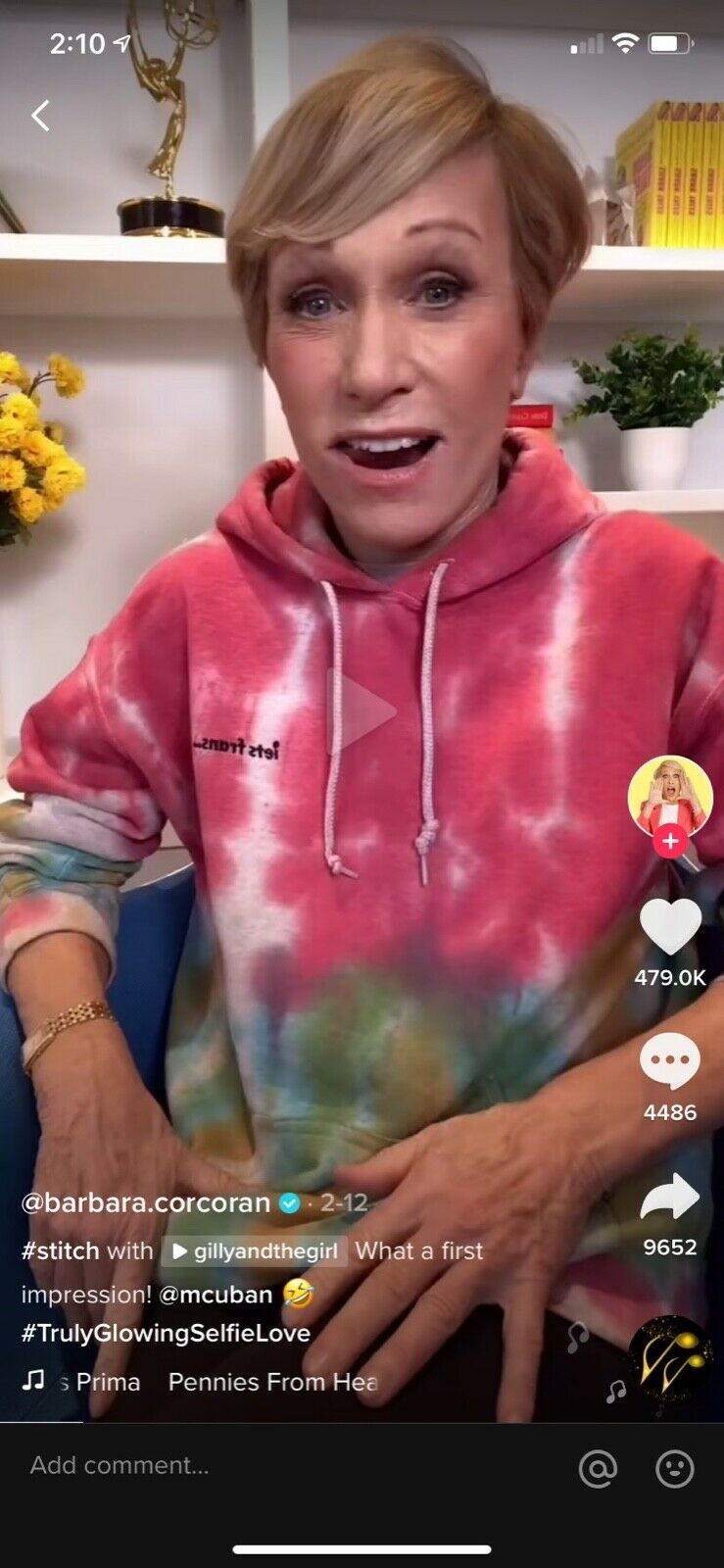 Barbara corcoran online sweatshirt