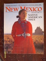 New Mexico Magazine 1992 August Native American Arts - £22.07 GBP