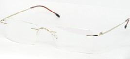 Original Argus RX3002 Gold Eyeglasses Glasses Rimless 48-18-140mm B29mm Germany - £54.50 GBP