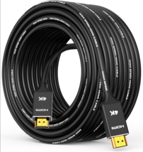 50ft 4K HDMI Cable High Speed HD HDR10 8/10Bit 18 Gbps for Tvs Pcs Laptop Gaming - £18.88 GBP